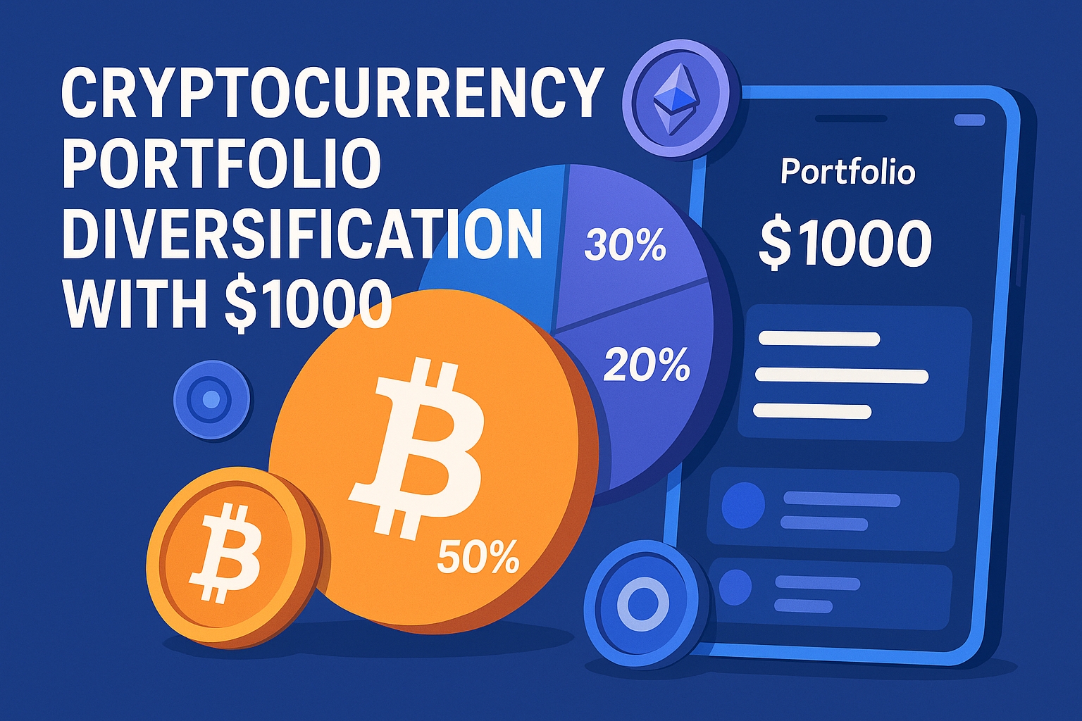 The Perfect $1,000 Crypto Portfolio: Balancing Risk and Growth for Beginners